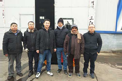 孟加拉客戶(hù)來(lái)我廠(chǎng)區(qū)考察