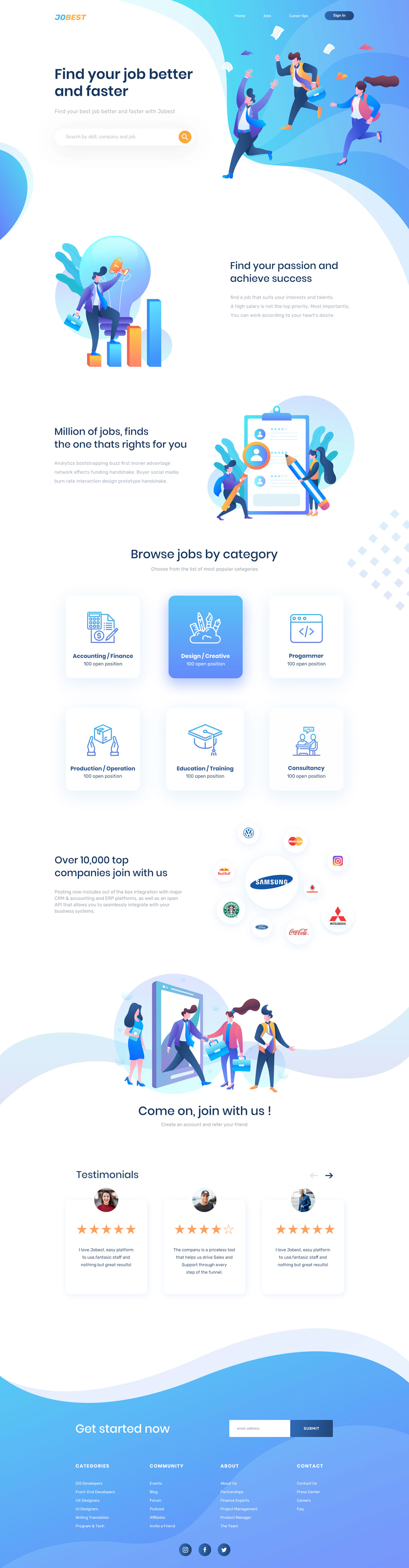 招聘人才網(wǎng)站網(wǎng)頁模板uikit